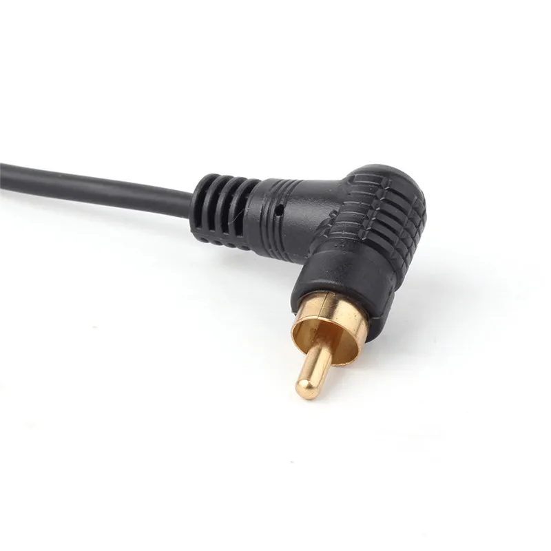 1 шт. черный 8 м медный RCA шнур для татуировки силиконовый правый угол L Тип