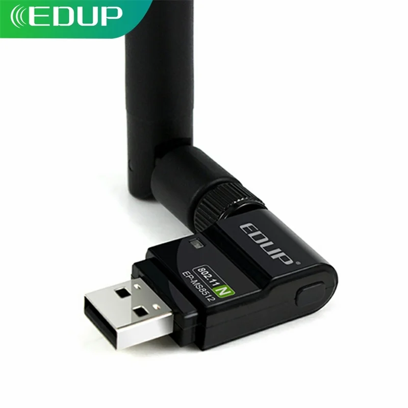 USB-адаптер EDUP с поддержкой Wi-Fi 600 Мбит/с 2 дБи | Компьютеры и офис