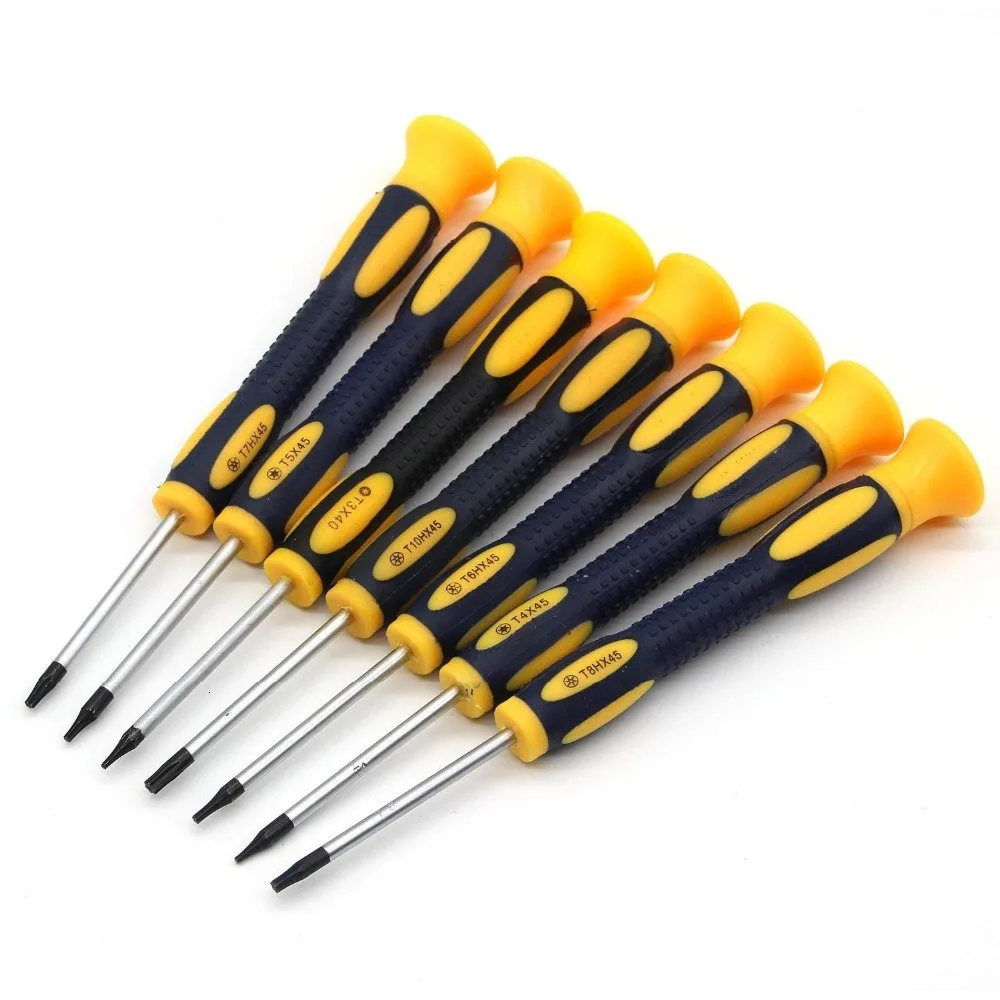 Набор отверток Torx с T3 T4 T5 T6 T7 T8 T10 Star Пинцет из нержавеющей стали Philip щелевые