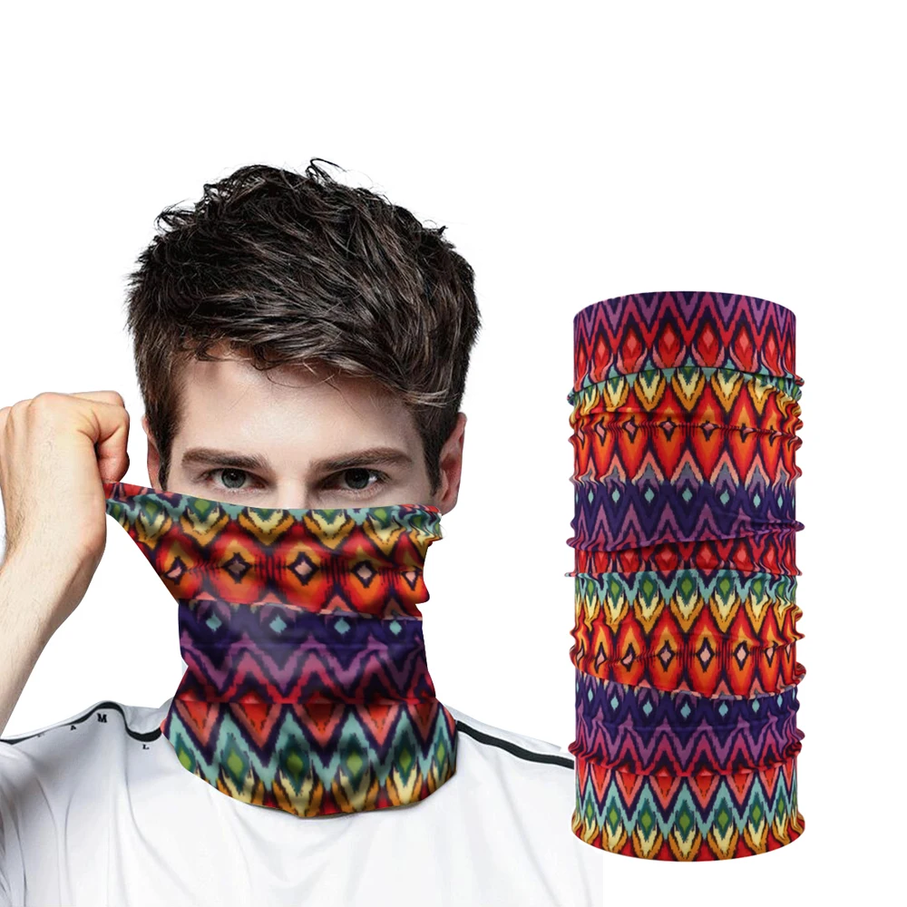 

Fashion Outdoor Cycling Fishing Bandana Custom Neck Gaiter Face Cover Scarf Men Women Headwear Head Shield Headband Turban