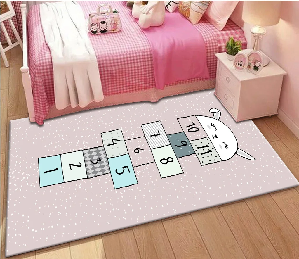 

Zoo Dinosaur Triceratops Carpet Non-slip Large Area Rugs Floor Door Mat Bedroom Kids Play Mats Home Living Room Decoration