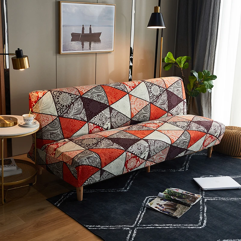 Чехол универсальный для дивана кровати складной эластичный | Дом и сад