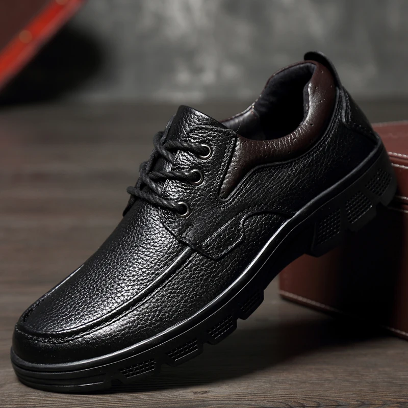 Мужские деловые туфли из натуральной кожи мокасины ручной работы с прошивкой