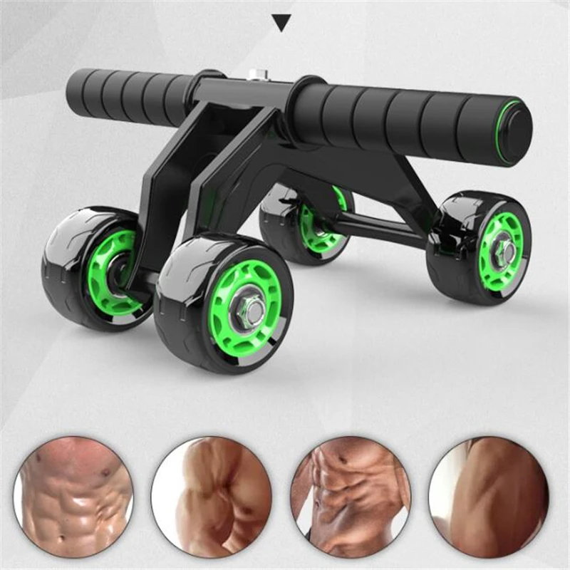 

Detachable Power Wheel Abdominal Roller Workout Fitness Machine Gym Knee Pad Exercise Abdominal Muscle Trainer