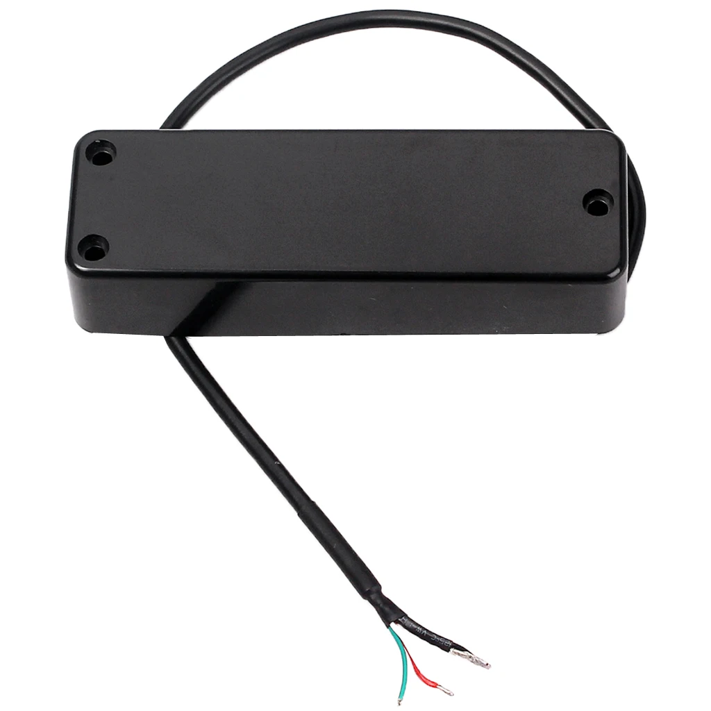 

Premium Double Coil Pickup Pickup For 4 Strings E-Bass, Black