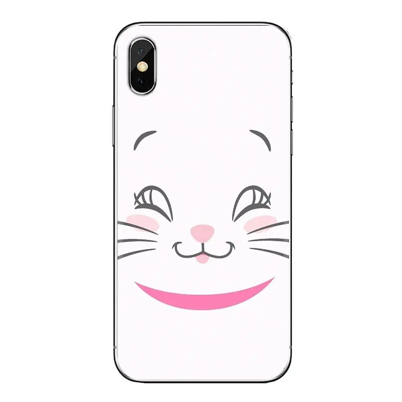Для samsung Galaxy S2 S3 S4 S5 MINI S6 S7 edge S8 S9 Plus Note 2 3 4 5 8 Coque Fundas aristocats cat kitty силиконовые чехлы |