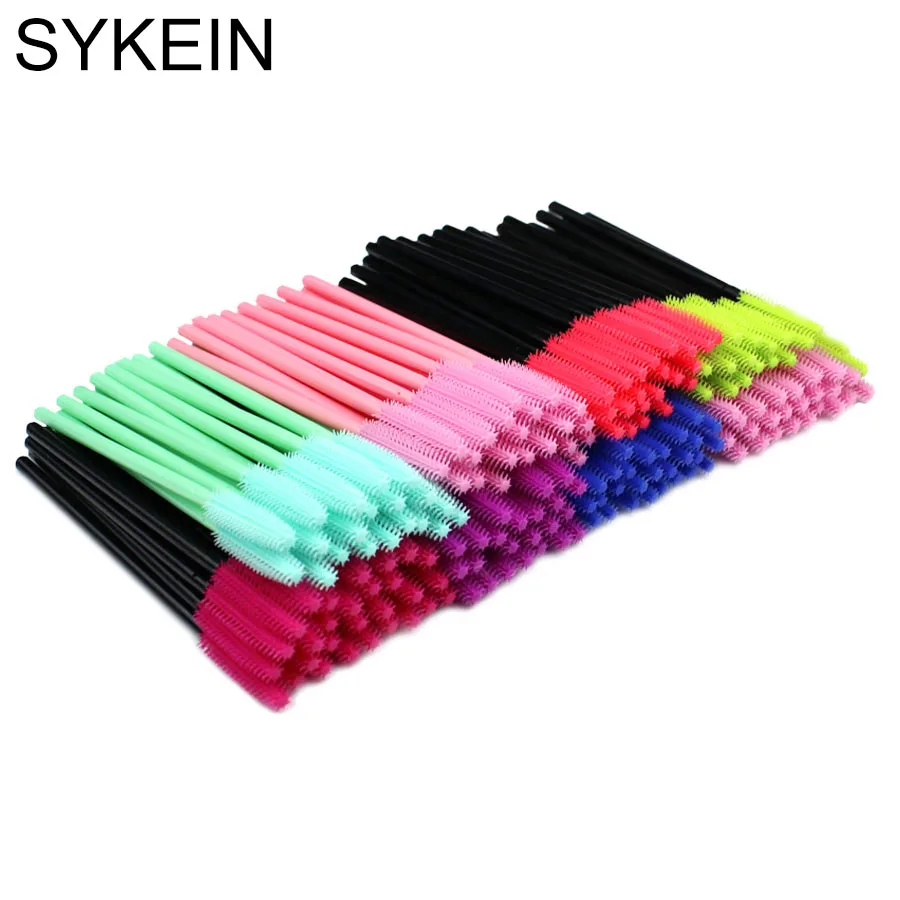 

5/25 Pcs Disposable Silicone Eyelash Brushes Eye Lashes Cosmetic Brush Mascara Wands Eyelashes Extension Tool Spoolers Makeup