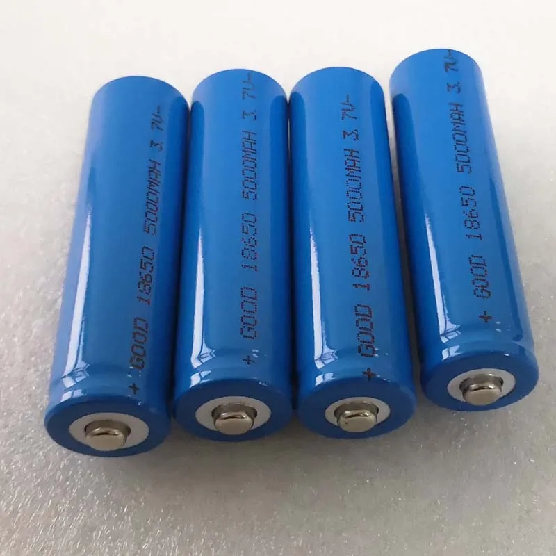 4 шт. 5000 мАч 3 7 В 18650 литий-ионный аккумулятор динамик powerbank фонарик | Электроника