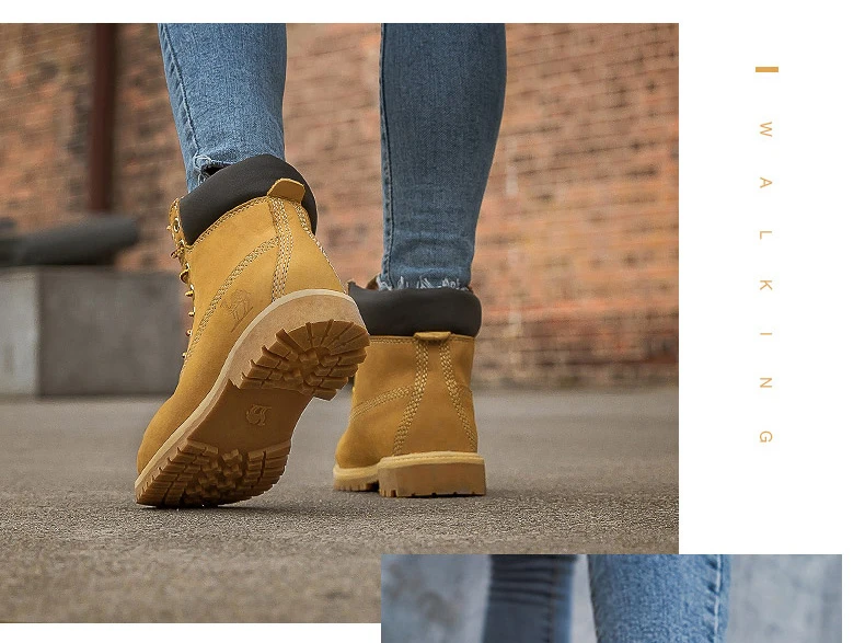CAMEL Men Women Hiking Shoes Climbing Trekking Boots Outdoor Shoes Anti-slip Tactical Boots Waterproof Warm High-top Shoes