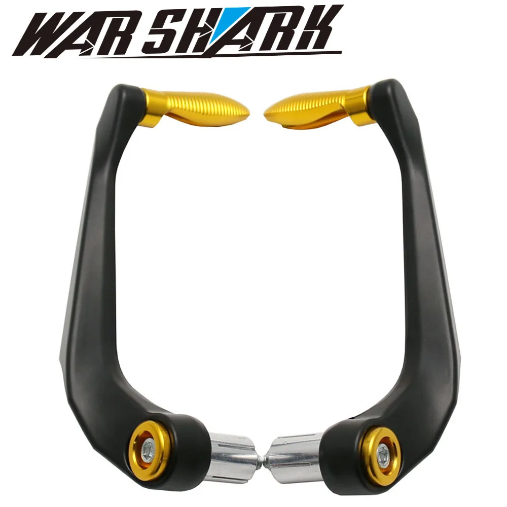 For HONDA PCX 125 PCX125 PCX150 PCX 150 Motorcycle 7/8" 22mm Universal Handlebar Grips Guard Brake Clutch Levers Guard Protector - Цвет: gold  NO  logo