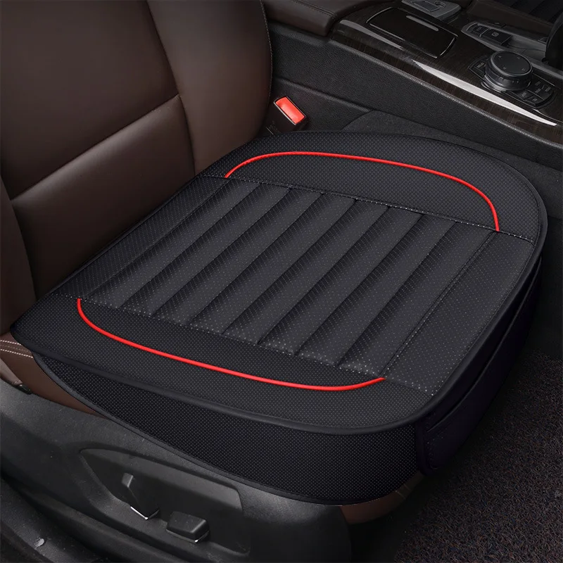 値段 Pu Leather Seat Cover Cars Interior Four Seasons Seats Cover Cushion Universal Protector Seat Leather Mats Pad Auto Accessories