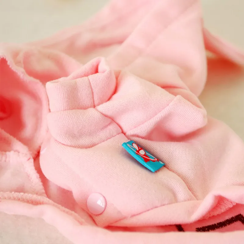 Забавная Одежда для собак клетчатая вышитая Свинья с капюшоном пальто зимняя