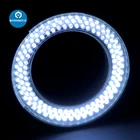 144 светодиодный микроскоп, светодиодная кольцесветильник лампа, осветительная лампа для микроскопа светодиодный светодиодная кольцевая лампа, Промышленный источник светильник для микроскопа, камеры