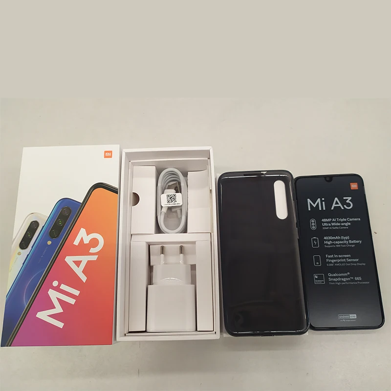 Xiaomi mi A3 mi A3 4 Гб 64 Гб Snapdragon 665 смартфон телефон CC9e CC 9E 48MP камера 32MP фронтальная камера 6,08" экран Android one