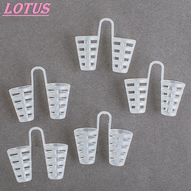 

5PCS Hot Selling Anti Snoring Silicone Nose Clip Magnetic Stop Snoring Nose Clips Anti-Snoring Apnea Sleeping Aid Device New
