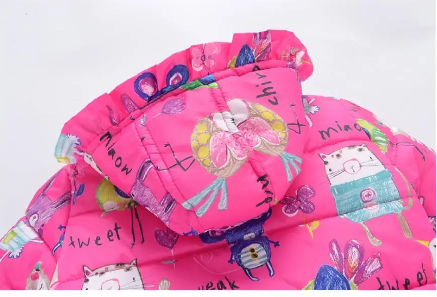 Зимние детские куртки плотные вельветовые пальто с капюшоном для мальчиков и