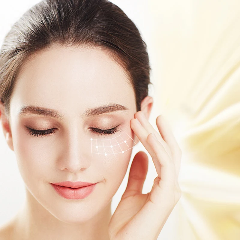 Коллагеновая маска с черным жемчугом 30 пар натуральный увлажняющий гель-патчи