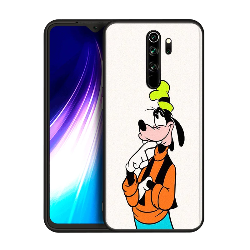 

Disney Goofy For Xiaomi Redmi 9i 9T 9A 9C 9 8A 8 GO 7 7A S2 Y2 6 6A 5 5A 4X Prime Pro Plus Black Phone Case