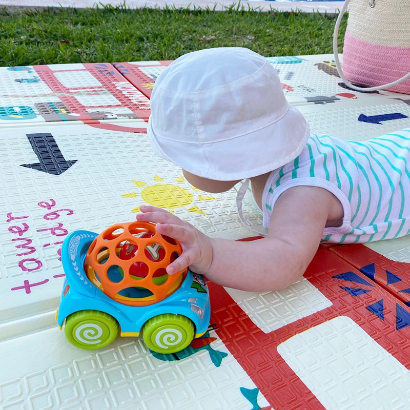 Складной детский игровой коврик XPE для детского спортивного зала обучающие