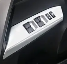 Для Toyota RAV4 2014 2018 стеклянная панель переключателя подъема искусственная