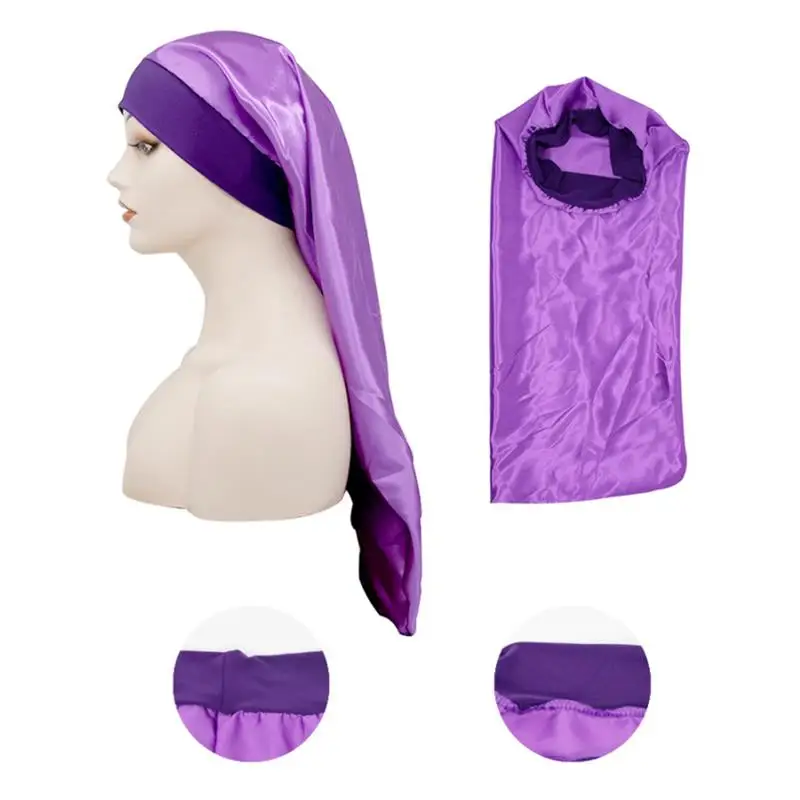 

Атласные длинные вьющиеся атласные шляпы 60 см в оплетке