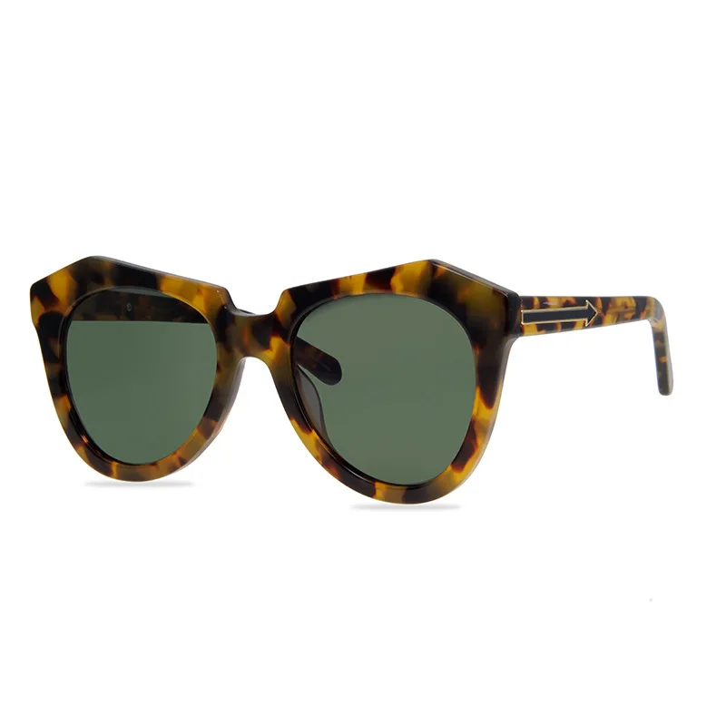 

2022 new style sunglasses fashion polygon glasses casual simple and comfortable sunglasses leopard print retro sunglasses women