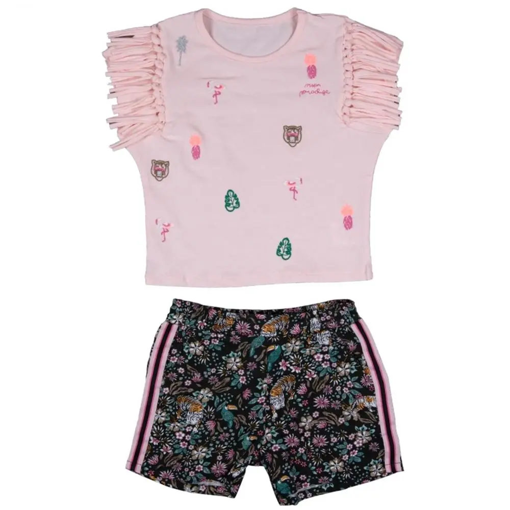 

Bebepan Jungle Printed Shorts Body Set