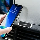 FLOVEME магнитный автомобильный держатель для телефона мини в форме полосы подставка для iPhone Xiaomi настенный металлический магнит Автомобильный держатель для телефона в автомобиле
