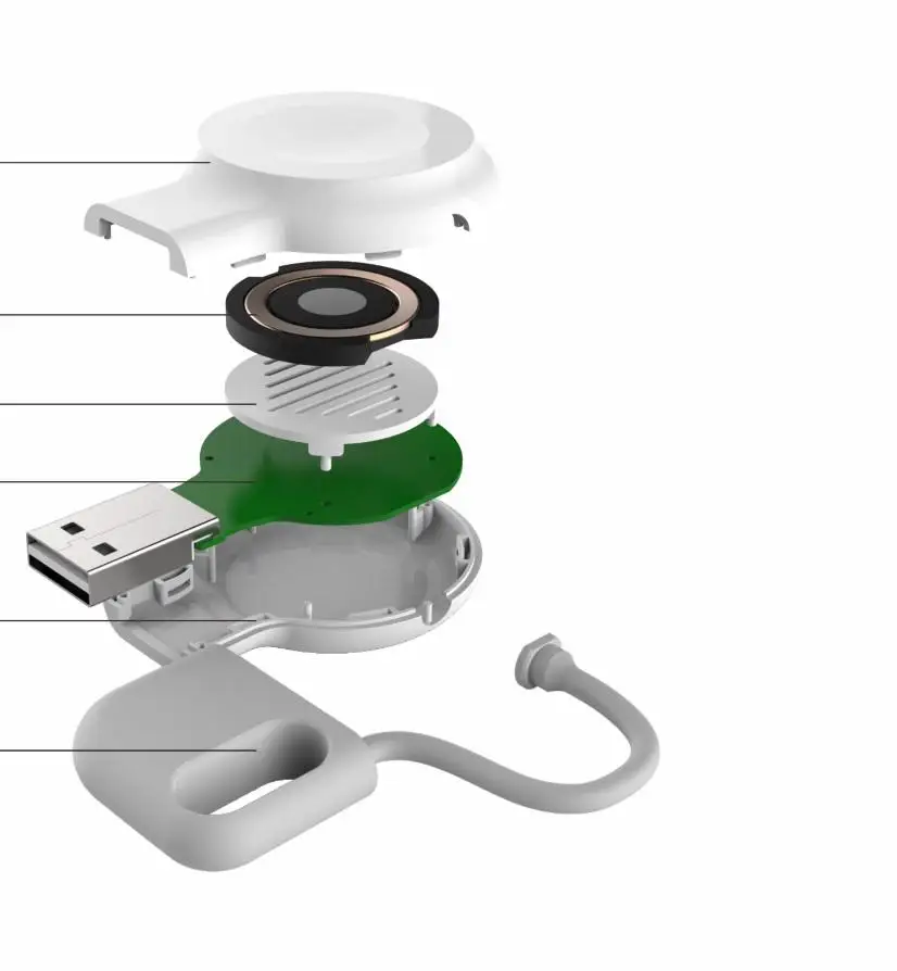 Беспроводное зарядное устройство для Apple Watch часы серии USB Быстрое беспроводное