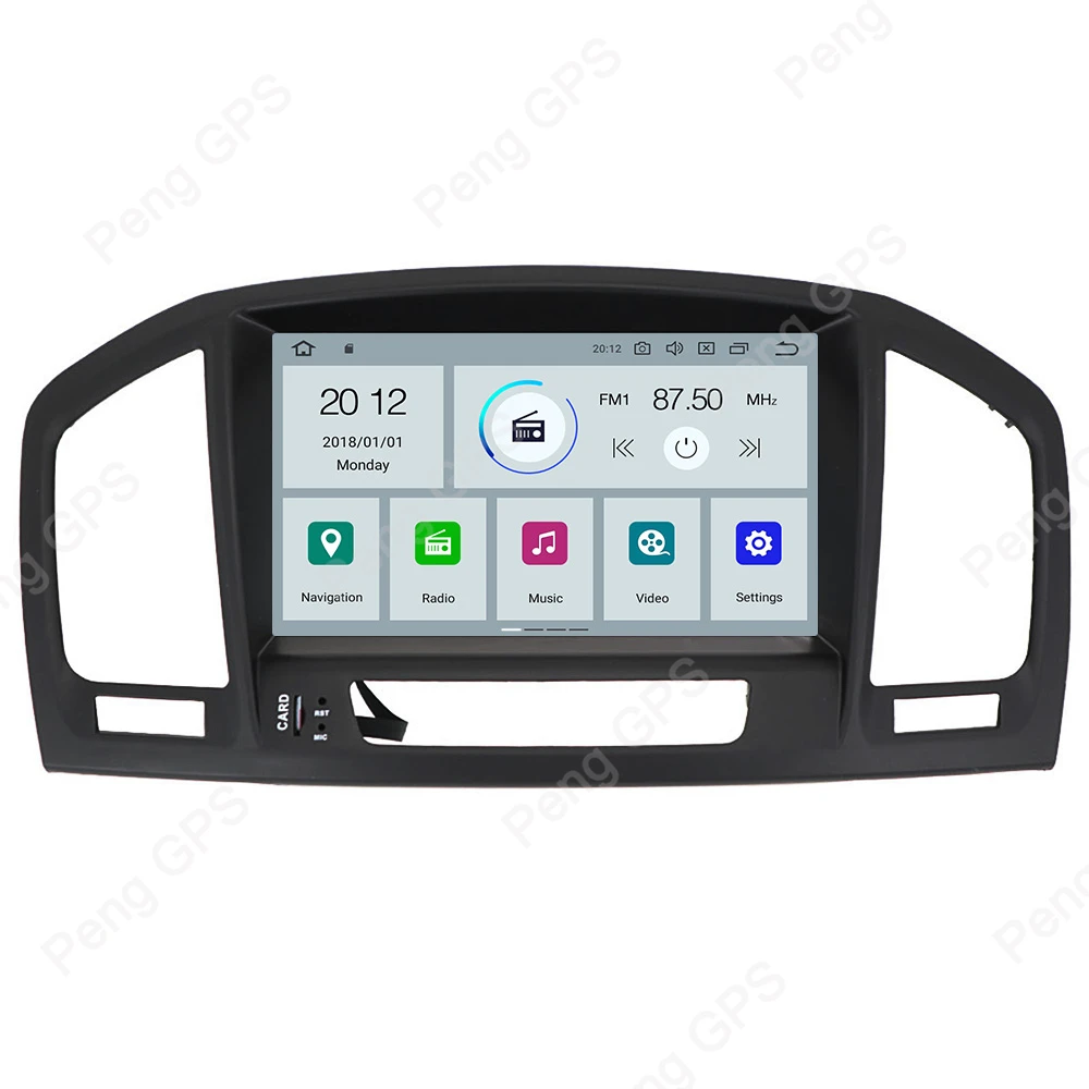 Автомобильный CD DVD плеер на Android 10 0/9 0 для Opel Vauxhall Holden Insignia 2008 2013 встроенный DSP GPS