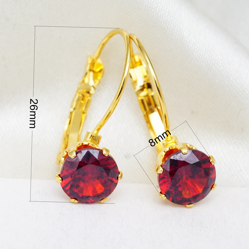 Новое поступление милые круглые серьги кольца в форме шара из нержавеющей стали