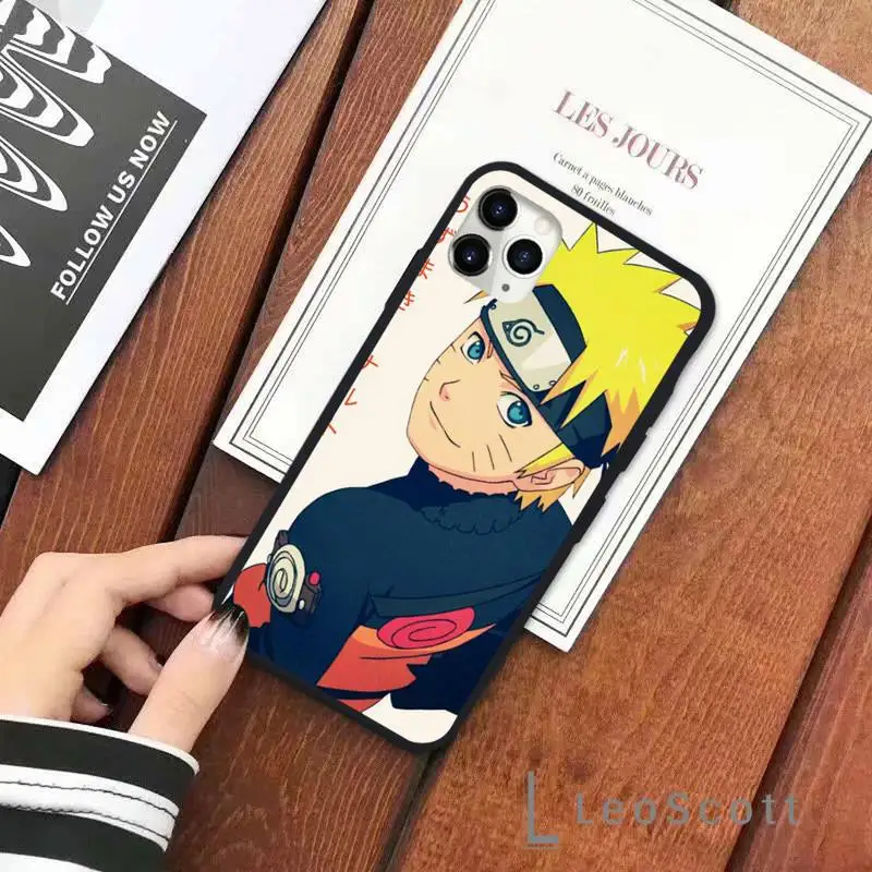 

Anime naruto akatsuki Kakashi logo Phone Case for iPhone 11 12 pro XS MAX 8 7 6 6S Plus X 5S SE 2020 XR