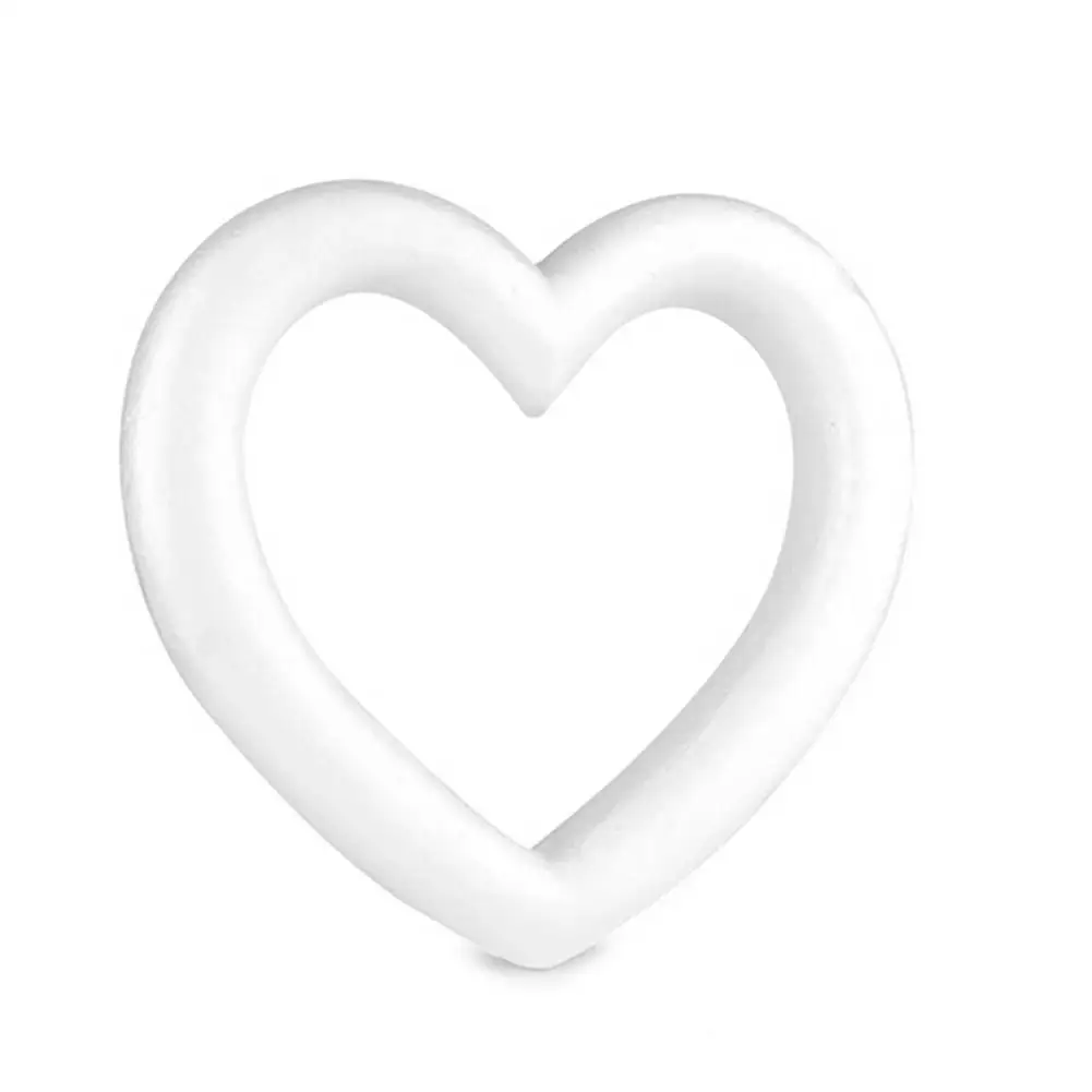 

1/10Pcs Women Hollow Heart Foam Modelling DIY Craft Wedding Party Decor Supplies Foam Modelling For Special Party Decoration