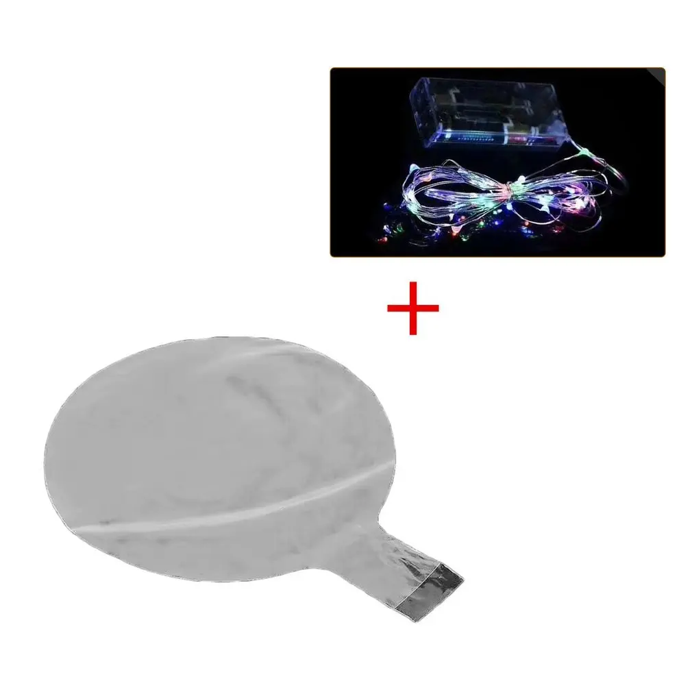 Новинка 2018 18 дюймов романтичный светящийся светодиодный шар прозрачный