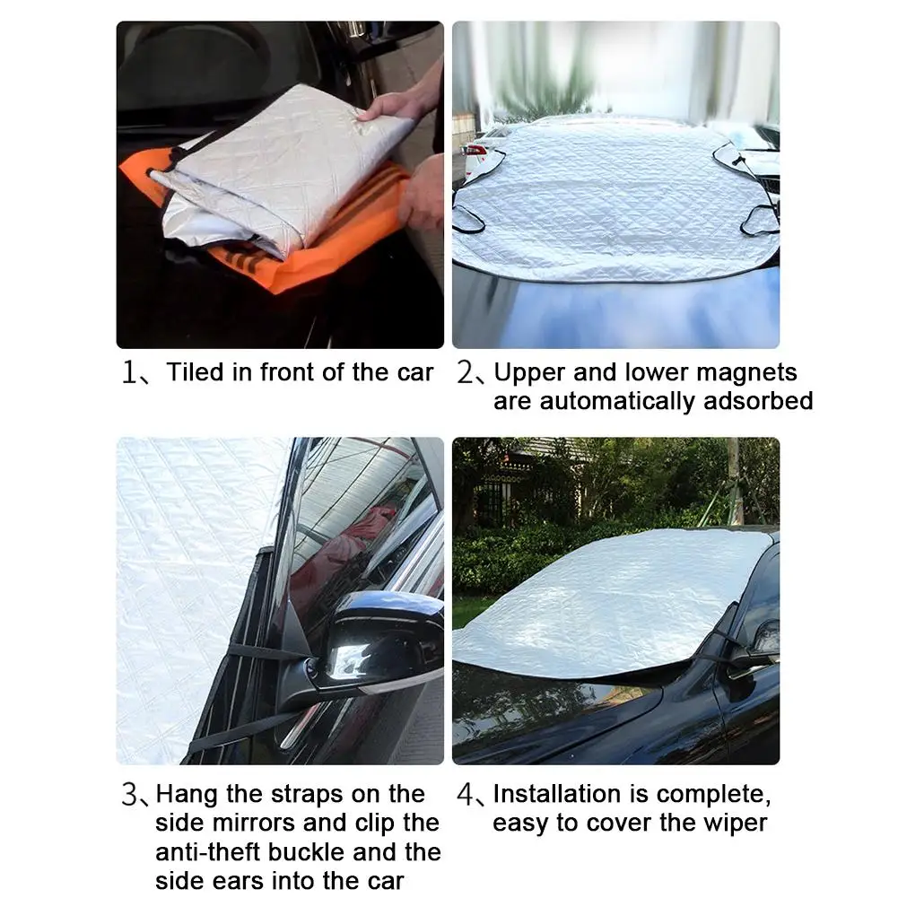 

Exterior Car Cover Outdoor Protection Full Car Covers Snow Cover Sunshade Waterproof Dustproof Universal For Hatchback Sedan SUV