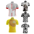 HIRBGOD летние пропускает воздух и впитывает пот абсорбент спортивная рубашка с короткими рукавами для Америки Мэн серии Для Мужчин's Велоспорт Джерси, TYZ299-01