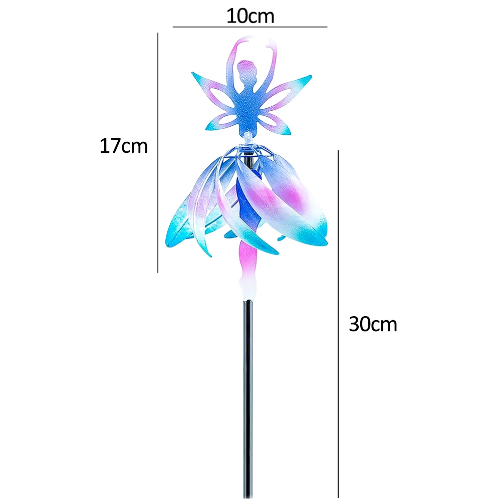 Сказочная балерина ветряной Спиннер ветряная мельница скульптуры конструкция