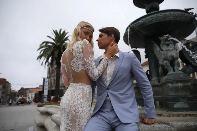 Арабский сексуальный русалка 2020 Свадебные платья с длинным рукавом Полный