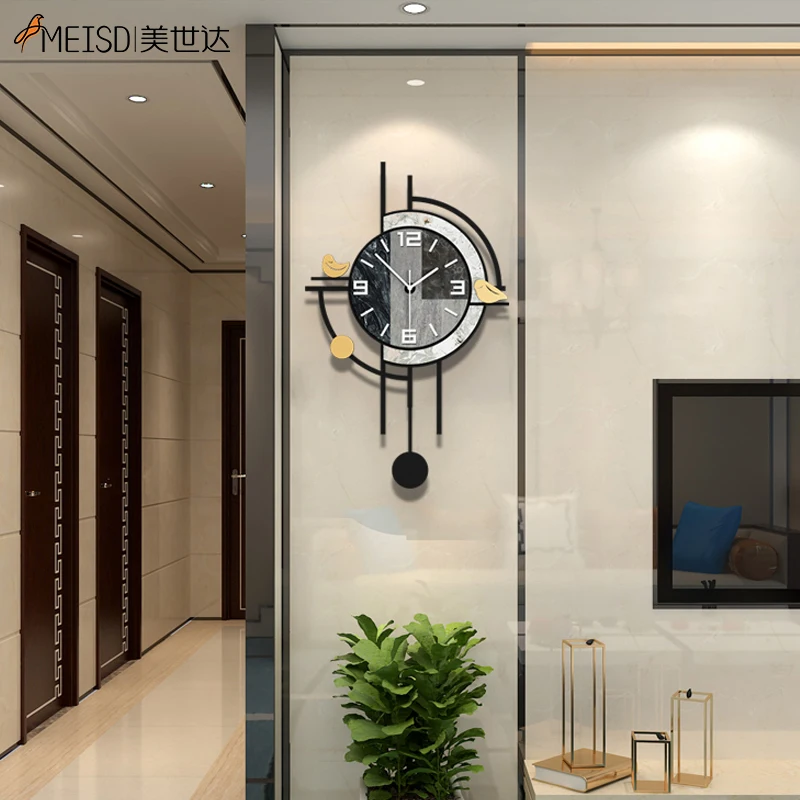 Современные часы MEISD креативные кварцевые винтажный настенный плакат домашний