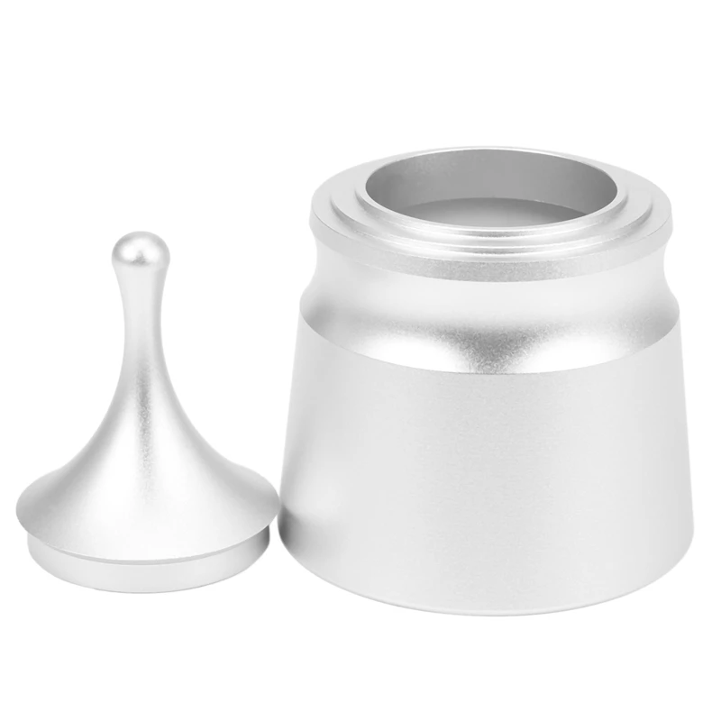 

Aluminum Alloy Smart Dosing Ring For Brewing Bowls For 58mm Coffee Tampering Espresso Barista Tool For Coffee Powder