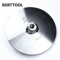 bsrttool 7 inch aluminum backer pad m14 58 11 thread backing plate holder for polishing pad angle grinder