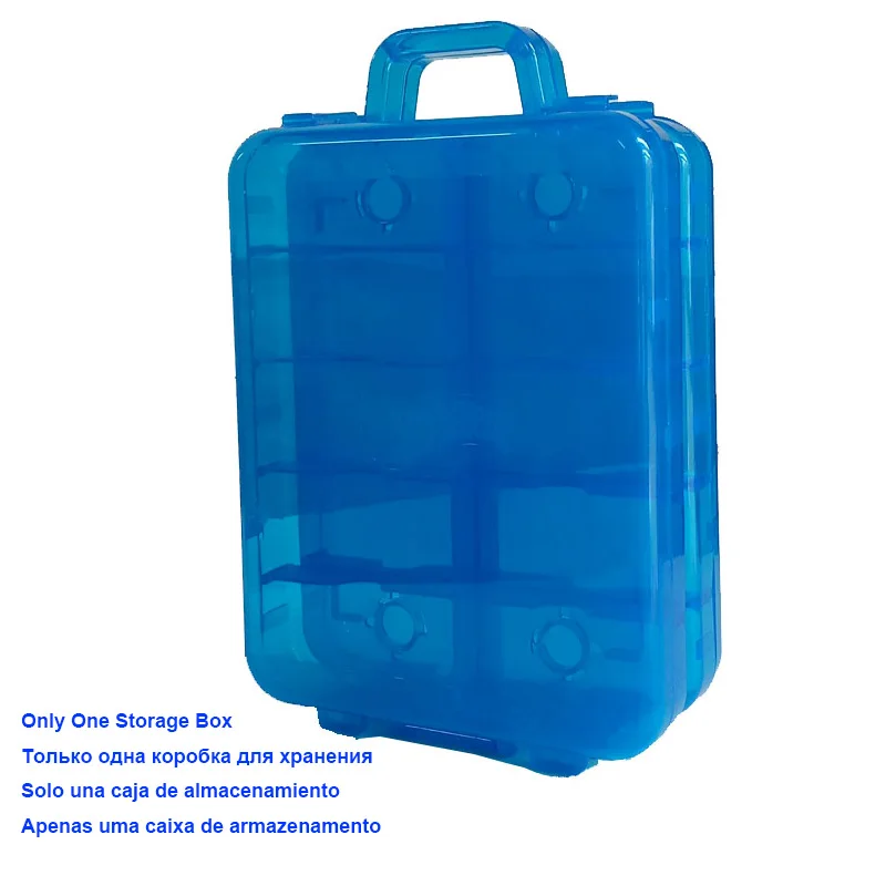 Storage Box C Hot Wheels модель автомобиля коробка для хранения Вмещает 16 шт. Hotwheels автомобили игрушка парковка портативные двухсторонние складные модели подвижные колеса - Цвет: Storage Box C