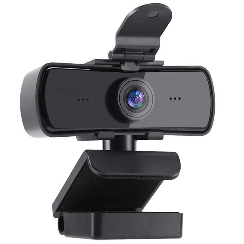 

Веб-камера 2K HD USB камера для ПК веб-камера для компьютера веб-камера с крышкой для конфиденциальности для прямой трансляции/видеозвонков/раб...
