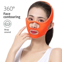 2 colors new style masseter female facial tension v face bandage compactness mask