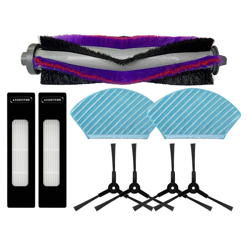 For Midea M7 I10 M71CN Appliance Accessories Hepa Filter Mop Rag Side Brushes Roller Brush Kit Robot Vacuum Cleaner