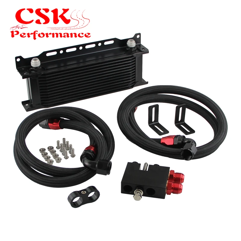 

13 row Oil Cooler kit fits for BMW N54 engine twin turbo 135i (E82) 335i (E90.E92.E93)