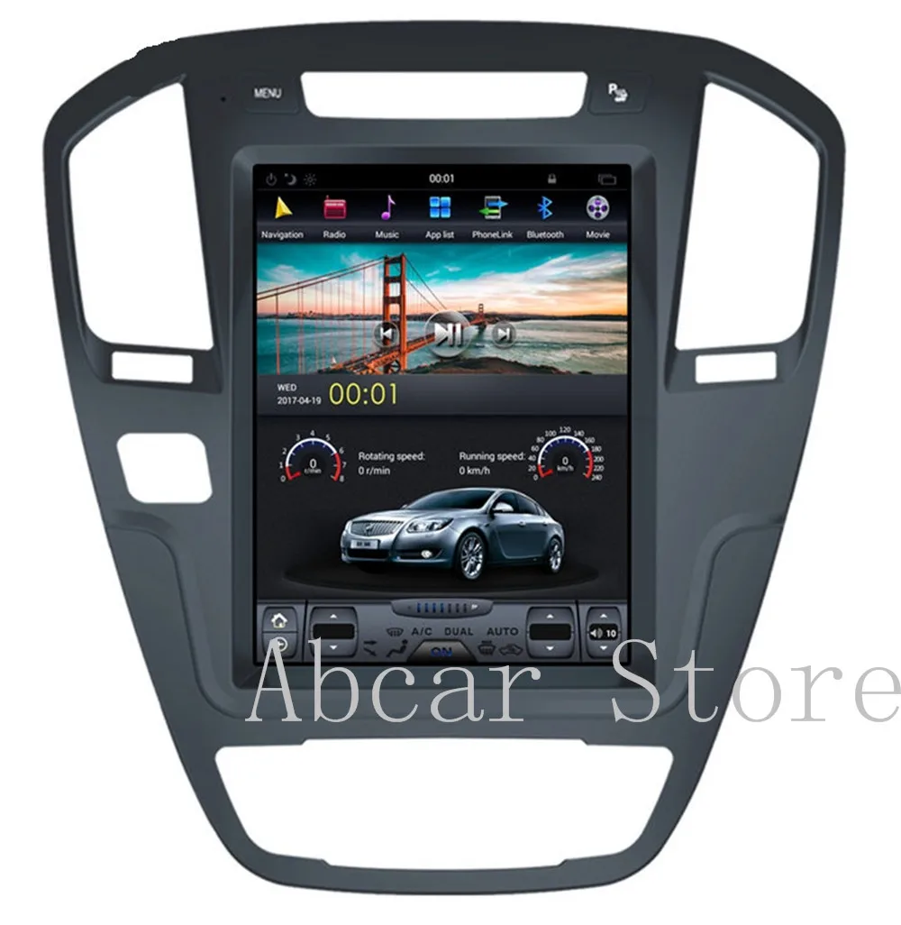 10 4 ''Tesla style Android 9 0 автомобильный dvd плеер GPS навигация для Opel Insignia Vauxhall Holden CD300