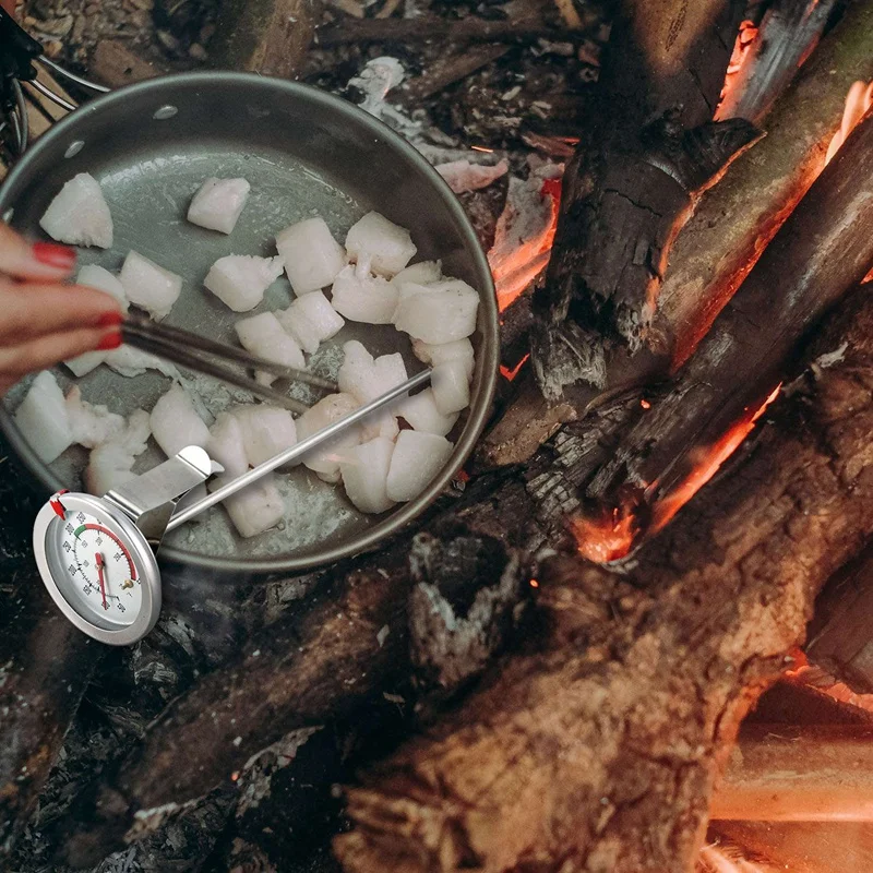 Удобный 8 дюймов зонд для глубокой прожарки мясо индейка термометр с 2 дюйма