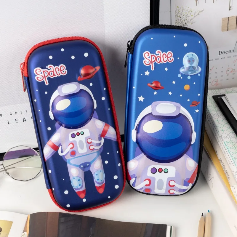 

Psychedelic Astronaut Universe Galaxy High-Capacity Stationery Storage Bag Pencil Case Escalar Papelaria Escolar School Supplies
