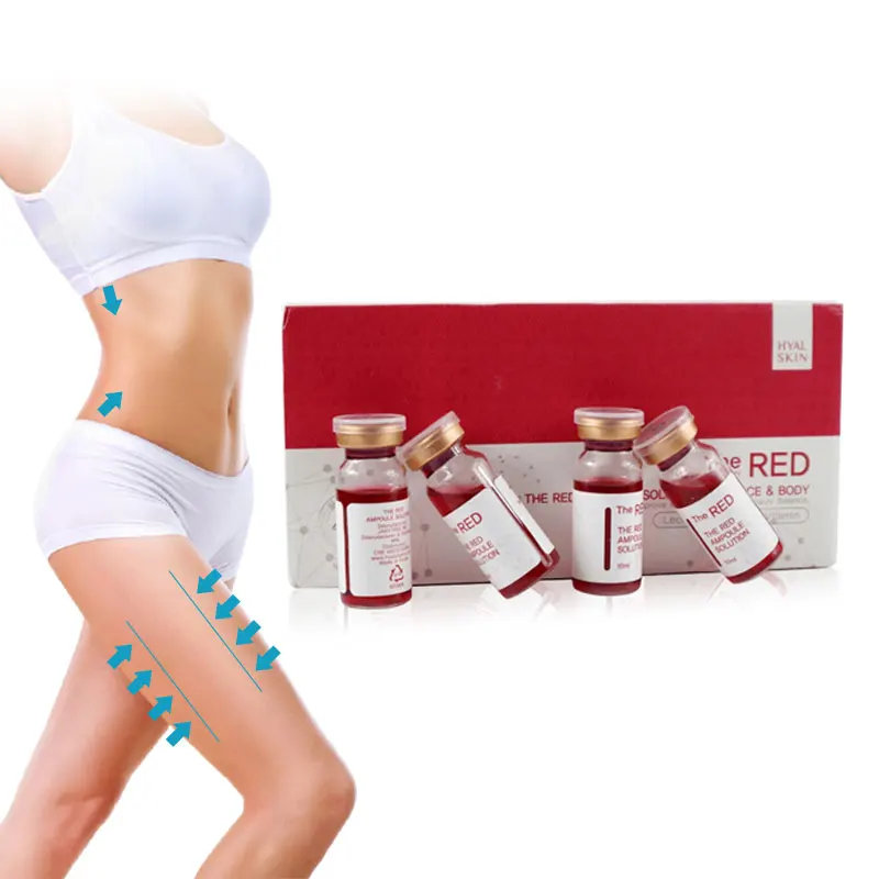 Lipo дезоксихолевая кислота отпаянная инъекция для похудения lab красная ампула